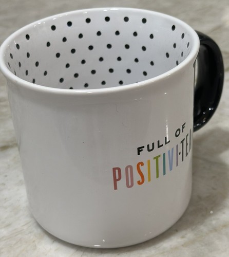 Taza/taza de café colorida Positivi-Tea de Novogratz Positivity 20 oz Jumbo - Imagen 3 de 8