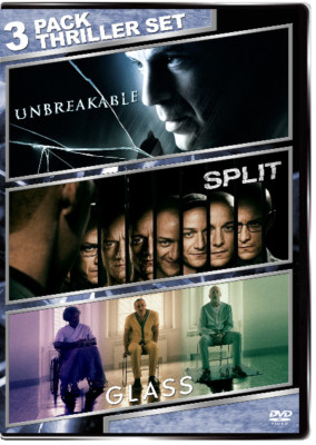 The Unbreakable Trilogy - DVD - Region Free - Brand New - Glass - Split