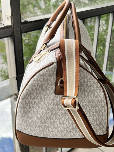 Michael Kors Men Ladies Family XL Duffle Luggage Bag Plane Train Vacation Travel - Picture 81 of 108