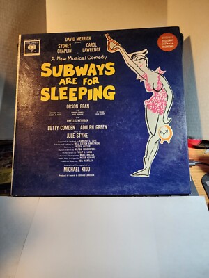 Subways are for sleeping- original Broadway cast  KOL 5730 Columbia VG R57