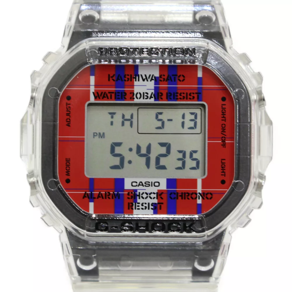 Kashiwa Sato Collaboration Model Casio G-Shock Dwe-5600Ks-7Jr Digital Quartz
