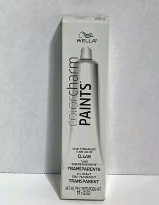 Wella Color Charm Paints Semi Permanent Hair Color 2 oz (Clear only)