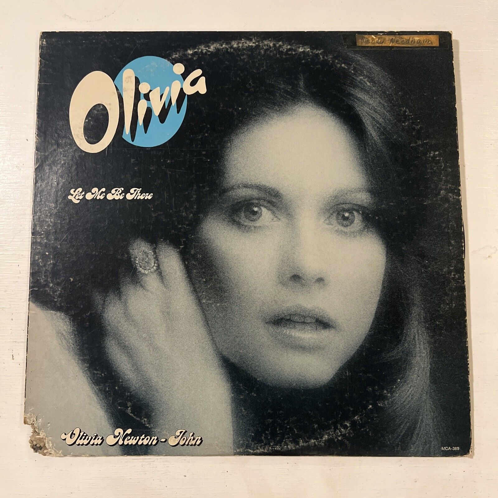 OLIVIA NEWTON JOHN LET ME BE THERE  1973 MCA-389 LP VINYL  G+/VG+