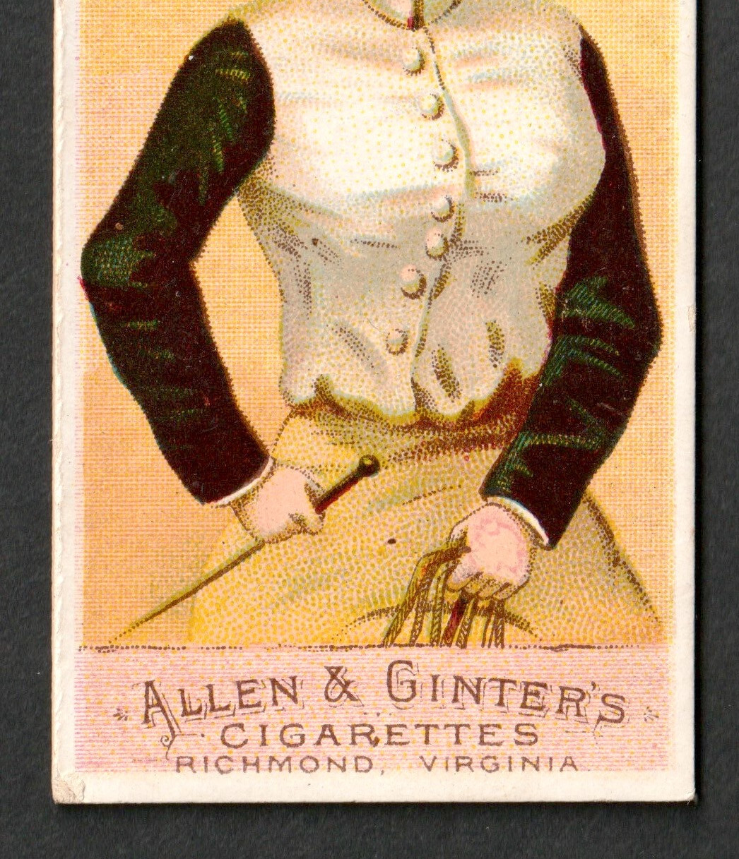 N22 Allen & Ginter Horse Racing Colors of World Duke of Portland Tobacco SR.r.Dp