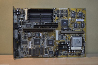 Unisys Aquanta Dx Fic Pak 2102 Socket 7 Motherboard With Amd K6 2 And 4mb Ram Ebay