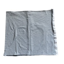 Lululemon Vinyasa Scarf Wrap One Size Snap Closure Striped Gray Customizable