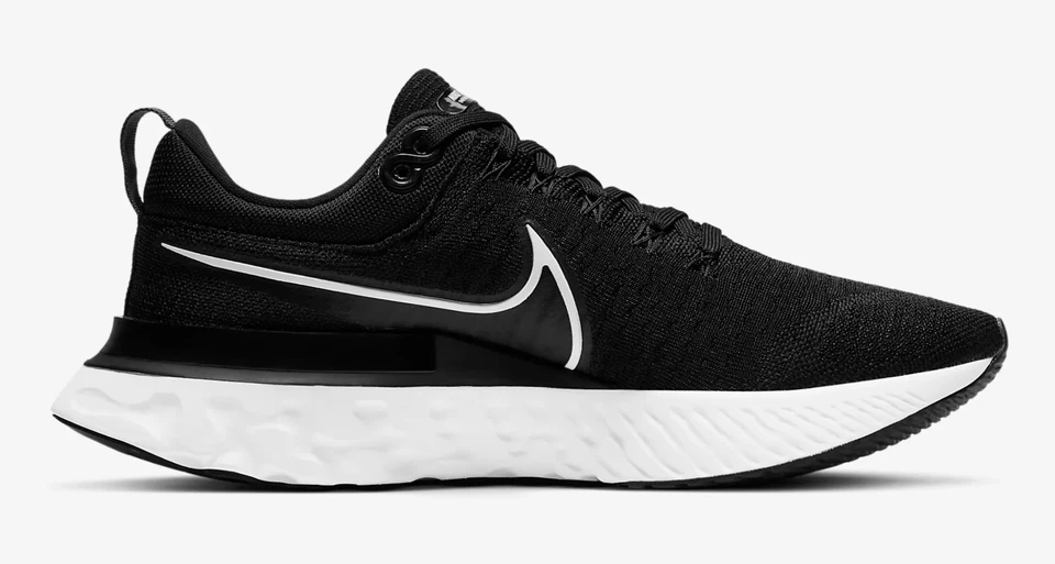 New Nike React Infinity Run FK 2 in Black/White-Iron Grey Colour Size US 13 - Image 3 of 4