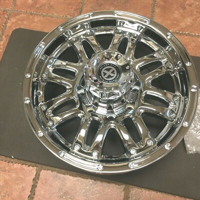 ONE AMERICAN RACING Assault Chrome 17X8 8-Spoke 8 lug AX324624 | eBay