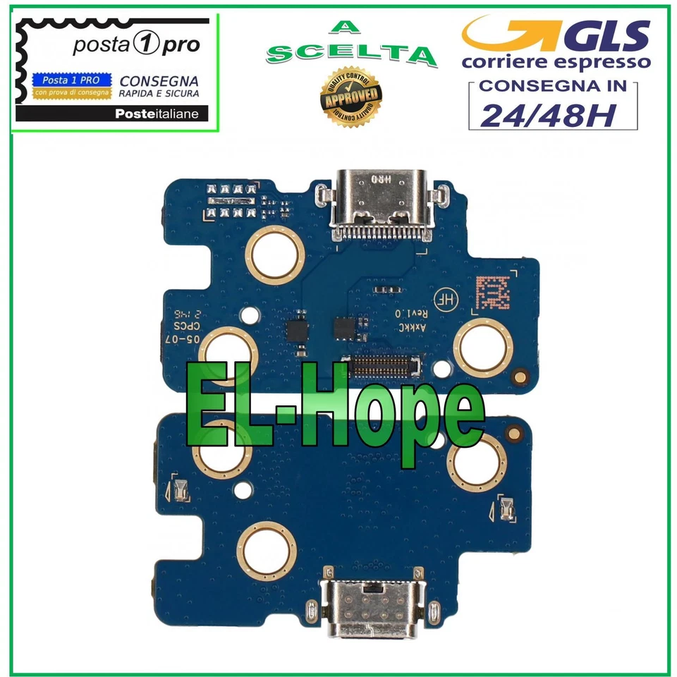 CONNETTORE RICARICA PER SAMSUNG GALAXY TAB A8 SM X200 X205 DOCK DI CARICA TYPE C