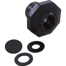 Inlet Fitting, Pentair, 1" Slip, Economy Insider, Black