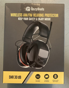 QozyBuds Bluetooth 5.4 Hearing Protection Headphones with 120H Working Time