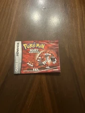 Pokemon Ruby Version Nintendo Game Boy Manual Instruction Booklet