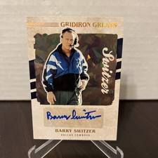 2023 Panini Absolute #GG62 Barry Switzer Gridiron Greats Auto Dallas Cowboys-LS