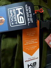 NEU Hunderucksack Sportsack K9 Sport Sack Urban Rucksack grün M 43-51 cm TRC104 NEU Hunderucksack Sportsack K9 Sport Sack Urban Rucksack grün M 43-51 cm TRC104