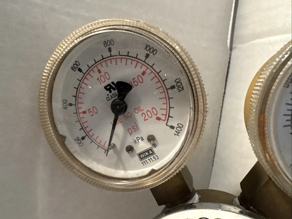 Regulador de Flujo, Dióxido de Carbono Modelo Rs-4-4 Western Enterprises Accu-trol Foto 2 de 4