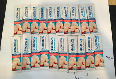 Liquid I.V. Sugar-Free Hydration Multiplier Electrolyte Powder Lychee 20 Sticks