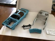 MPC MONO 1/25 VINTAGE JUNKYARD LOT OF TWO FIREBIRD CARS NOT COMPLETE AS-IS USED