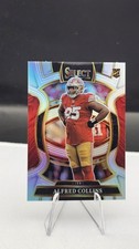 2025 Panini Select - Concourse Alfred Collins #17 Silver Prizm (RC) *49ERS*