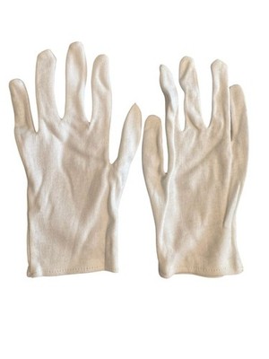 White Cotton Gloves - Pair
