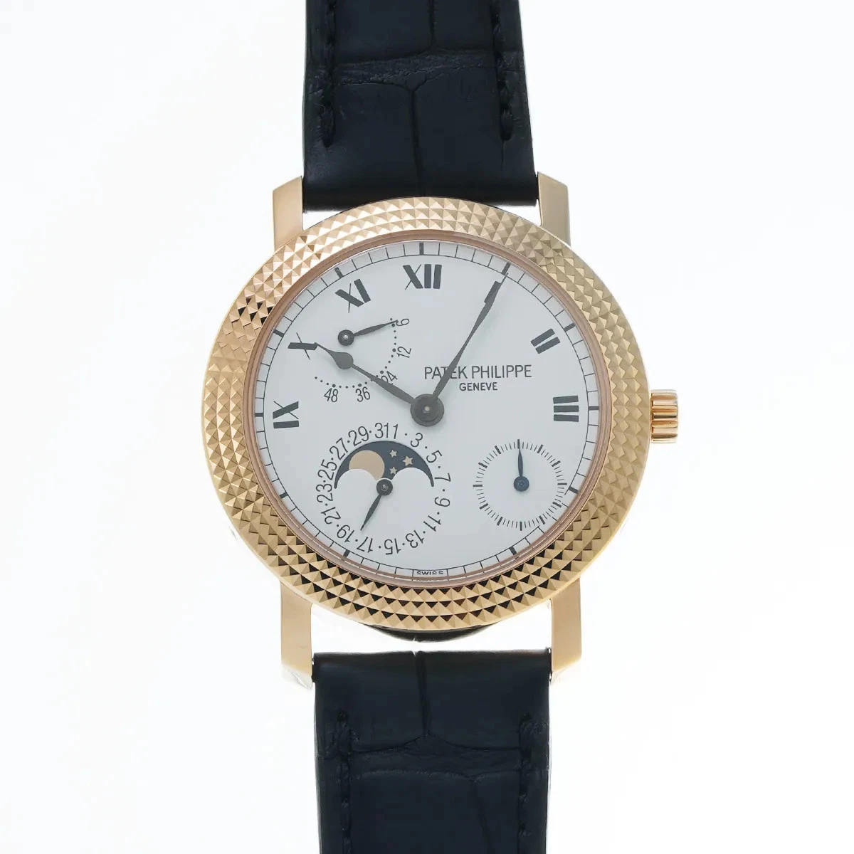 Patek Philippe — Patek Philippe Power Reserve Moon CORTINA JUBILEE 5057R-001 36.5mm #WW2813