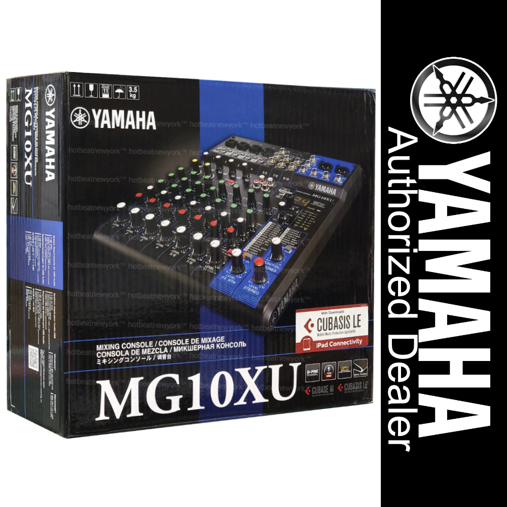 Yamaha MG10XU 10-Input Stereo Audio Mixer with Effects | eBay