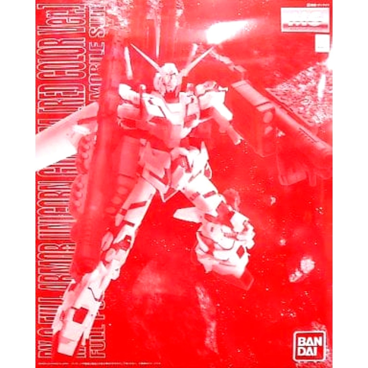 RX-0 FULL ARMOR UNICORN GUNDAM レッドカラー 1/100 MG RX-0 Full Armor Unicorn Gundam Red Color Ver Mobile