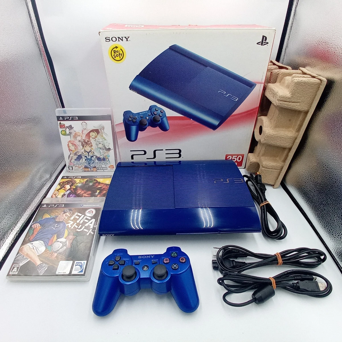 Sony PlayStation 3 NTSC-J Blue Video Game Consoles for sale | eBay