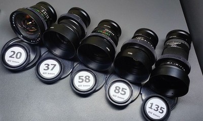 Sony E Set Helios Mir Jupiter 20 37 58 85 135 Oval Bokeh Cine Mod E Mount Cinema