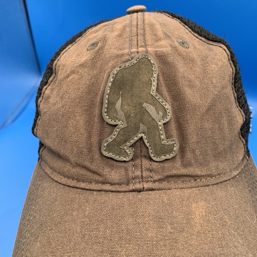 Mütze Kappe Bigfoot/Sasquatch Papa Vintage-Stil verstellbarer Riemen Cryptid Curve Bill - Bild 4 von 13