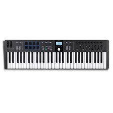 Arturia KeyLab Essential 61 mk3 MIDI Keyboard Controller Black