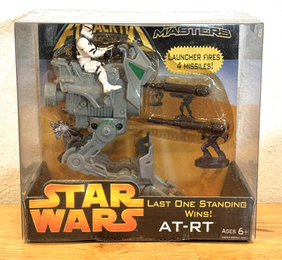 NEW NOS NIB Star Wars Hasbro Attacktix Battle Masters  AT-RT Action Figure