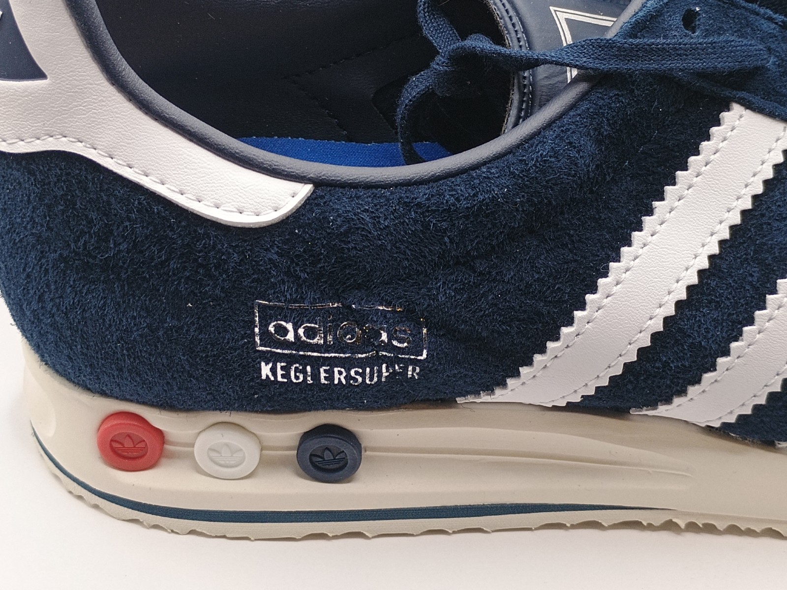 Adidas Originals Kegler Super Blue Suede IE5311 Uk9.5 image 6