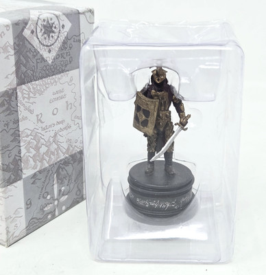 LORD OF THE RINGS CHESS FIGURE ''EASTERLING'' EAGLEMOSS - BLACK PAWN