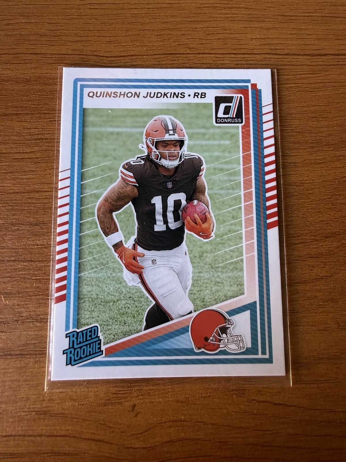 2025 Panini Donruss Quinshon Judkins Rated Rookie #330 RC Browns