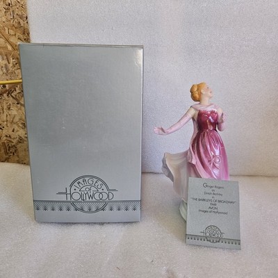 Avon Images of Hollywood Ginger Rogers as Dinah Barkley Figurine 1984 MGM boxed