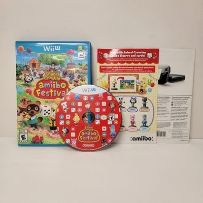 Animal Crossing: Amiibo Festival (Nintendo Wii U, 2015)   Complete Tested
