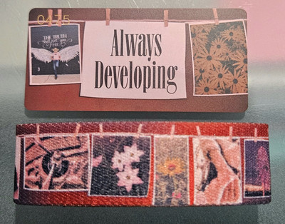 ZOX ''ALWAYS DEVELOPING'' #475/1000 Turtle Cat Dog cut NEW Collectible Wristband 