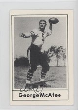1977 Touchdown Club George McAfee #6 HOF 14pi