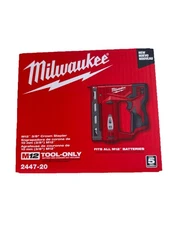 Milwaukee ‎2447-20 12V Cordless Stapler Gun - Red/Black (‎2447-20)