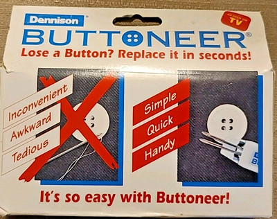Dennison Buttoneer Easy Button Replacement New Old Stock