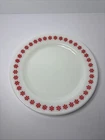 PYREX Penn Dutch Underplate Friendship Red Flower Plate Rare Promotional Piece