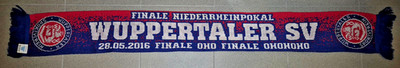 Wuppertaler SV Schal / Finale Niederrheinpokal 2016 /