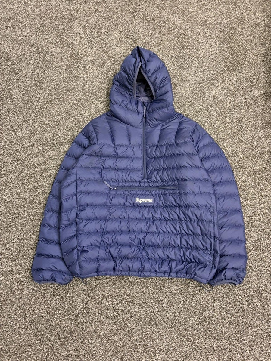 Supreme Micro Down Half Zip Hooded Pullover (FW24) | eBay