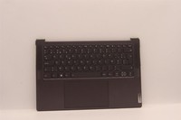 Lenovo Yoga 7 14ARH7 Cover Handauflage Touchpad Tastatur Belgischer 5CB1J36000