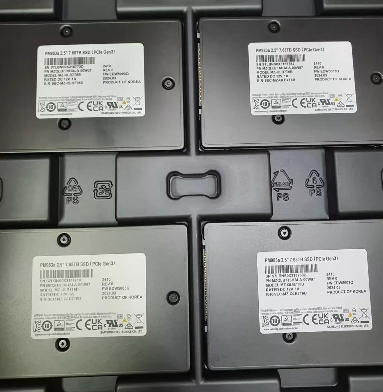 Samsung PM983A 7.68TB SSD 2.5