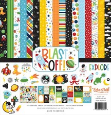 Echo Park Collection Kit 12X12-Blast Off