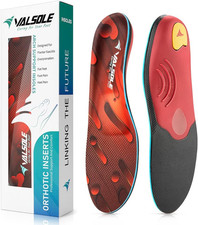 Heavy Duty Support Pain Relief Orthotics - 220 Lbs Plantar Fasciitis High Arch