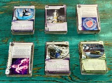 LUNAR CYCLE Android: Netrunner set completo 6 pacchetti dati 360 carte LCG