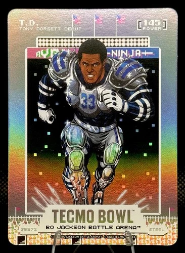 2026 Bo Jackson Battle Arena Tecmo Bowl - TD - Tony Dorsett - Steel Scoreboard
