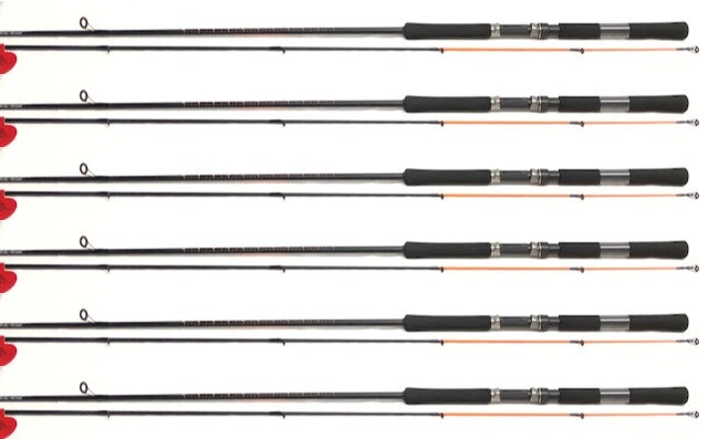 ZEBCO CRAPPIE FIGHTER 10' ROD ONLY  POLE CRFFS102LA-ROD  ORANGE/BLACK - Image 4 of 4